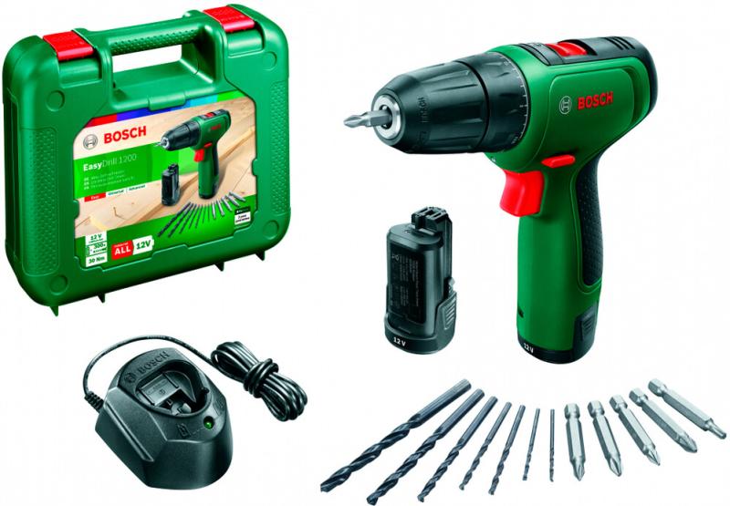 Акумуляторна дрель-шурупокрут Bosch EasyDrill 1200 (06039D3007), фото 2
