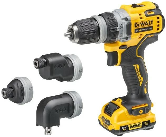 Дриль-шурупокрут акумуляторний безщітковий DeWalt DCD703L2T, фото 3