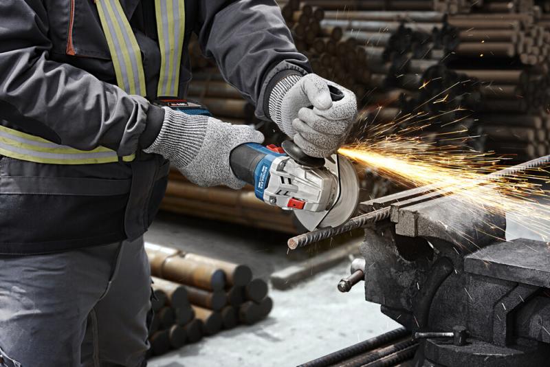 Акумуляторна кутова шліфмашина Bosch GWS 18V-8 (06019N9000) (без АКБ та ЗП), фото 8