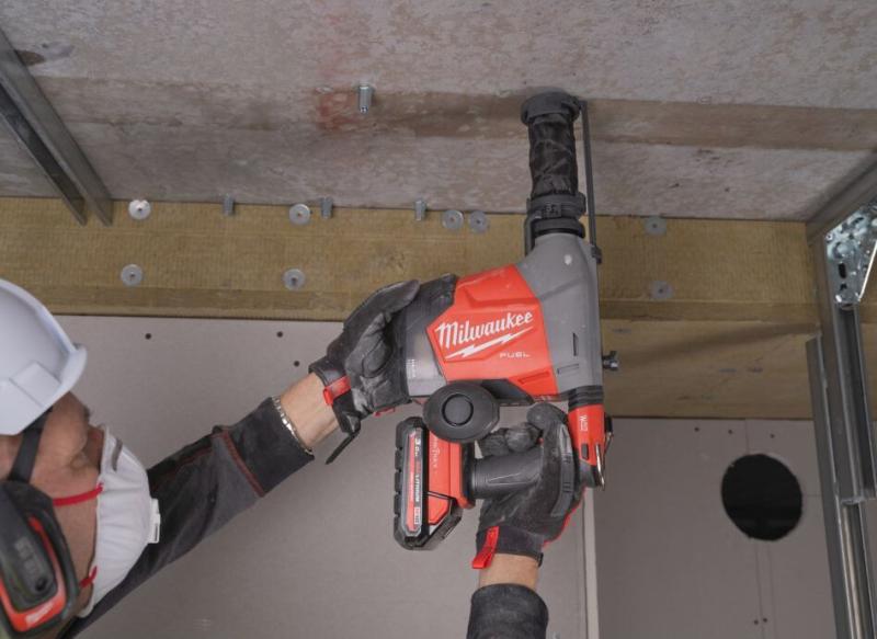 Акумуляторний перфоратор Milwaukee M18 FHACDDE-0C (4933498586) (без АКБ та ЗП), фото 8