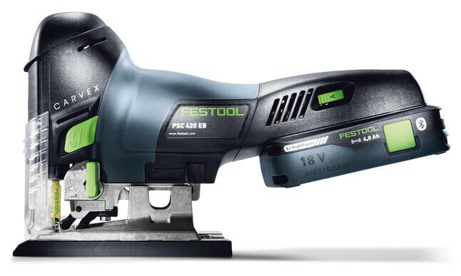 Акумуляторний лобзик Festool CARVEX PSC 420 EB-Basic (576521) (без АКБ та ЗП), фото 2
