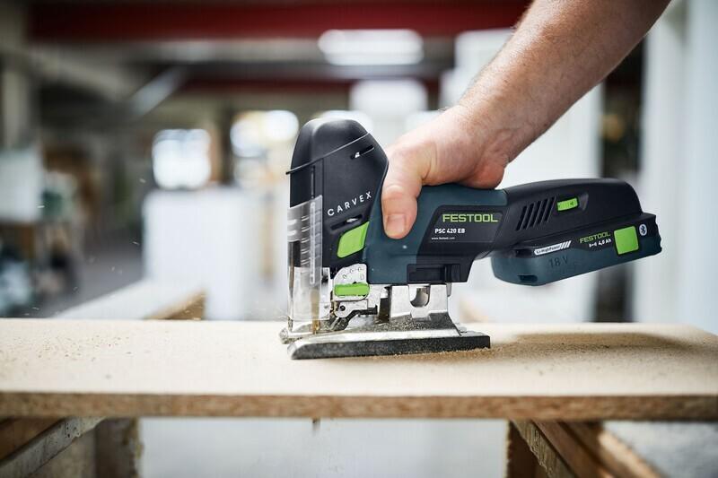 Акумуляторний лобзик Festool CARVEX PSC 420 EB-Basic (576521) (без АКБ та ЗП), фото 5