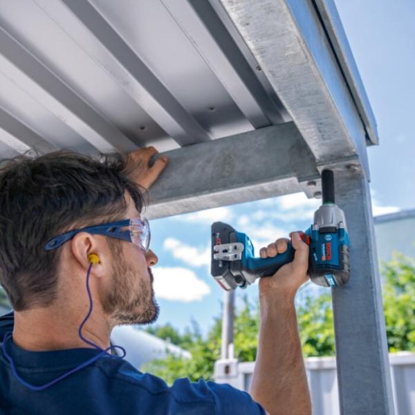 Акумуляторний гайкокрут Bosch GDS 18V-450 PC (06019K4101) (без АКБ та ЗП), фото 5