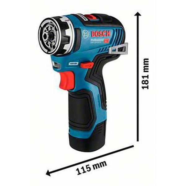 Акумуляторний шурупокрут Bosch GSR 12V-35FC (06019H3000), фото 5