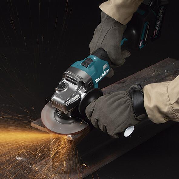 Акумуляторна болгарка Makita XGT (GA005GM201), фото 3