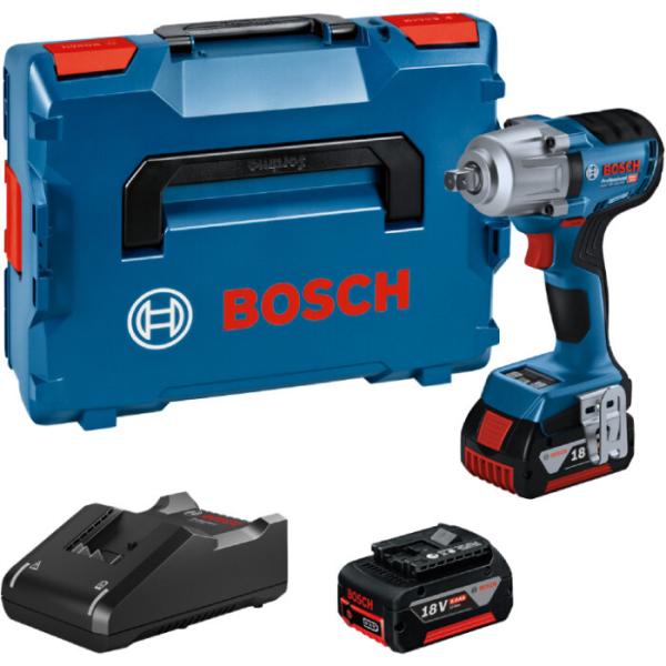 Акумуляторний гайкокрут Bosch GDS 18V-450 (06019K4102), фото 2