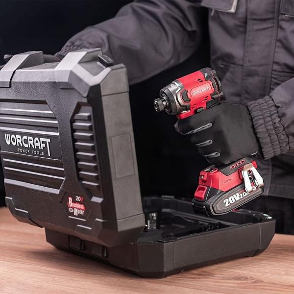 Акумуляторний гвинтокрут Worcraft CIS-S20LiBM-260 (13274), фото 18