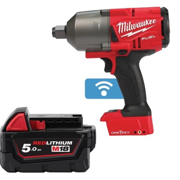 Акумуляторний гайкокрут Milwaukee M18 ONEFHIWF34-0 (4933499164/B5) (без ЗП), фото 2