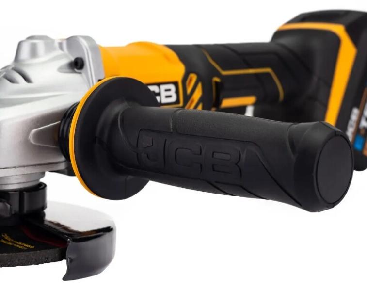 Акумуляторна шліфувальна машина JCB Tools JCB-18AG-B-E (без АКБ і ЗП) (57255), фото 4