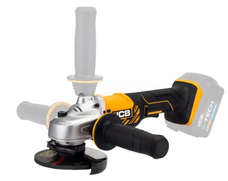 Акумуляторна шліфувальна машина JCB Tools JCB-18AG-B-E (без АКБ і ЗП) (57255), фото 8