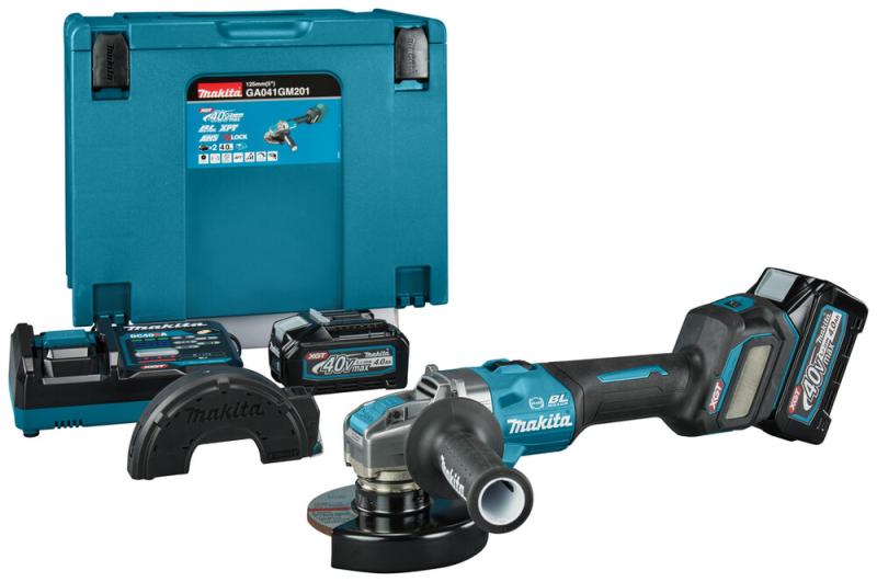 Акумуляторна болгарка Makita XGT (GA041GM201), фото 6