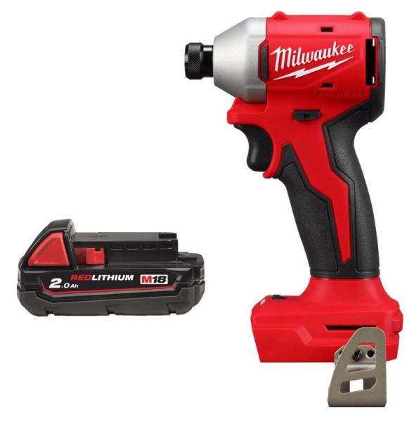 Акумуляторний шурупокрут Milwaukee M18 BLIDRC-0 (4933492839/B2) (без ЗП), фото 3