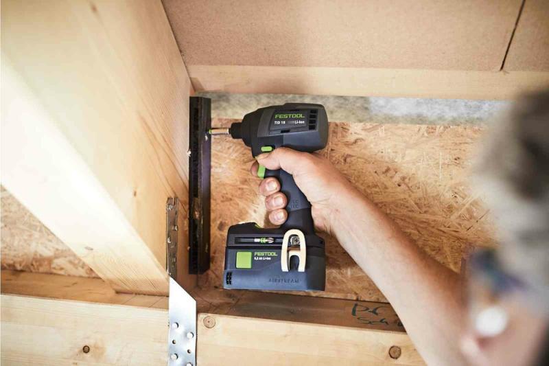 Акумуляторний імпульсний шурупокрут Festool TID 18-Basic (576481) (без АКБ та ЗП), фото 9
