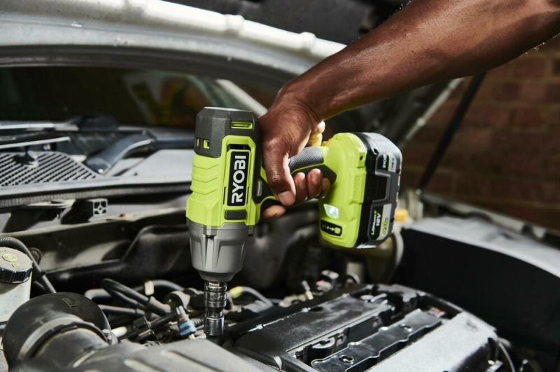 Акумуляторний гайкокрут Ryobi ONE+ RIW18-1C20SA3 (5133005664), фото 4