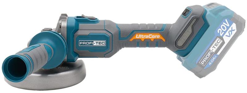 Акумуляторна кутова шліфмашина PROFI-TEC PPGA203 UltraCore (007640), фото 16