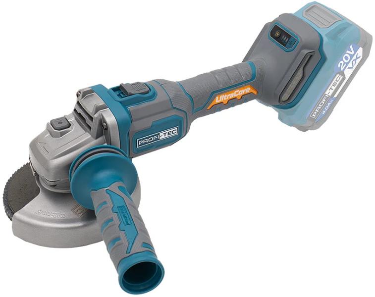 Акумуляторна кутова шліфмашина PROFI-TEC PPGA203 UltraCore (007640), фото 17