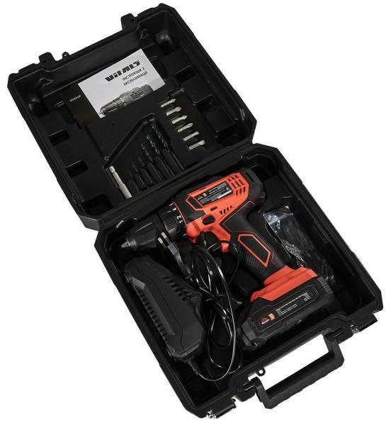 Дриль-шурупокрут акумуляторний Vitals Master AU 1825 Kit SmartLine+ (184442), фото 4