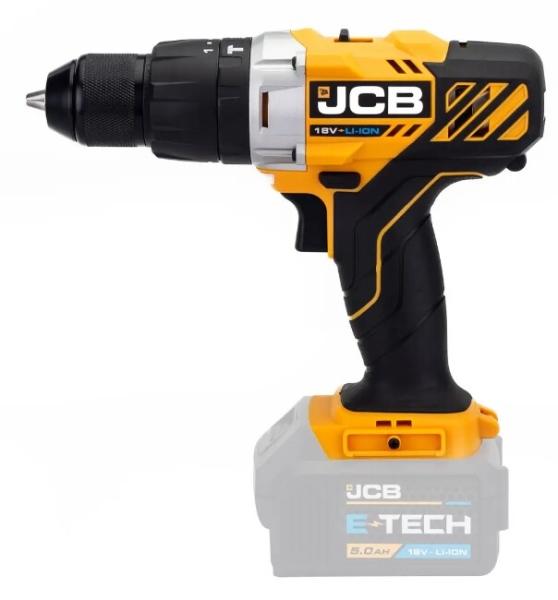 Акумуляторний дриль-шуруповерт JCB Tools JCB-18CD-B-E (без АКБ і ЗП) (57257), фото 3