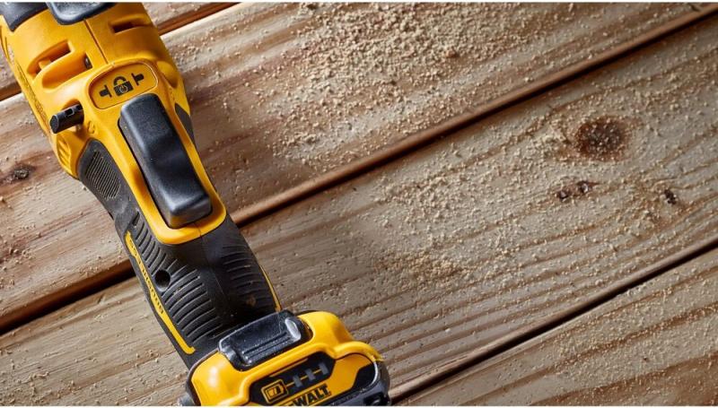 Акумуляторний багатофункціональний інструмент DeWALT DCS353N (без АКБ та ЗП), фото 9
