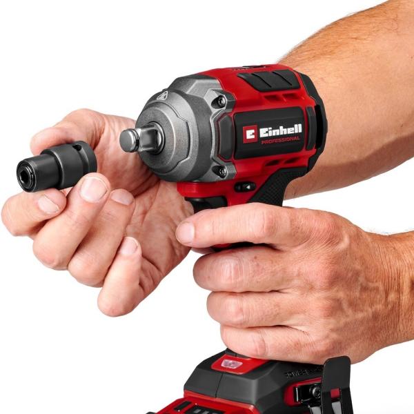 Акумуляторний гайкокрут Einhell Professional TP-CW 18/350-C Li BL-Solo (4510055) (без АКБ та ЗП), фото 7