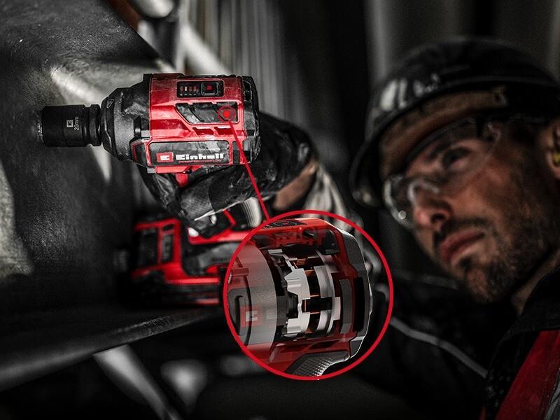 Акумуляторний гайкокрут Einhell Professional TP-CW 18/350-C Li BL-Solo (4510055) (без АКБ та ЗП), фото 11