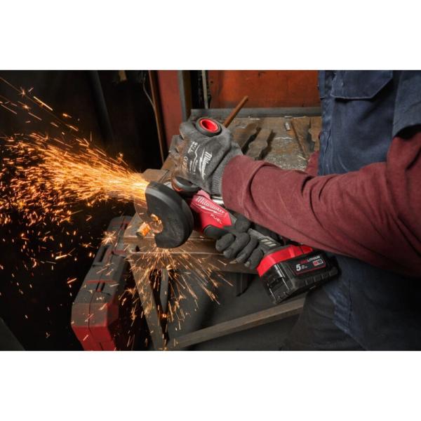 Акумуляторна кутова шліфмашина Milwaukee M18 CAG125X-0 (4932479674) (без АКБ та ЗП), фото 5