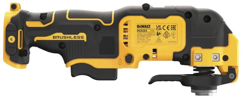 Акумуляторний багатофункціональний інструмент DeWALT (без АКБ та ЗП) (DCS353NT), фото 4