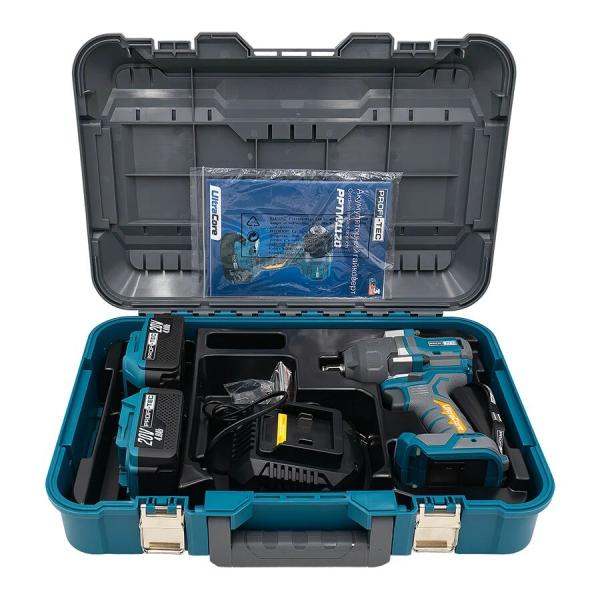 Акумуляторний гайкокрут PROFI-TEC UltraCore PPTW11020 (007643), фото 11