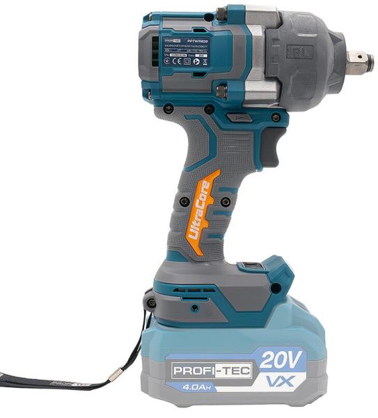 Акумуляторний гайкокрут PROFI-TEC UltraCore PPTW11020 (007643), фото 3