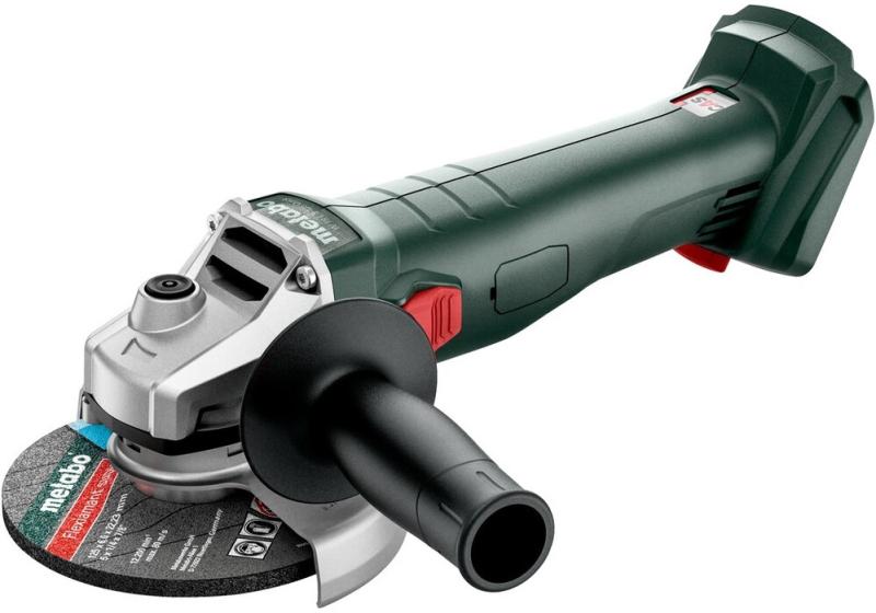 Акумуляторна кутова шліфувальна машина Metabo W 18 L 9-125 Quick (602249850) (без АКБ та ЗП), фото 9
