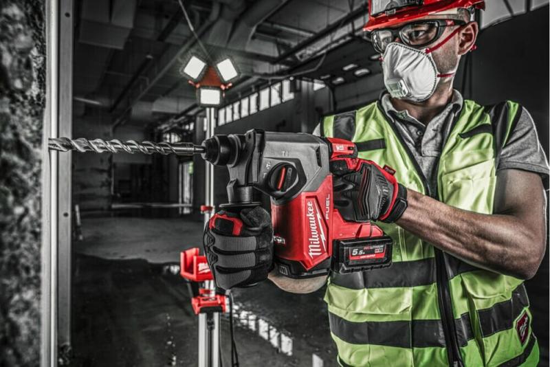 Акумуляторний перфоратор Milwaukee M18 FH-0X FUEL (4933478500) (без АКБ та ЗП), фото 8