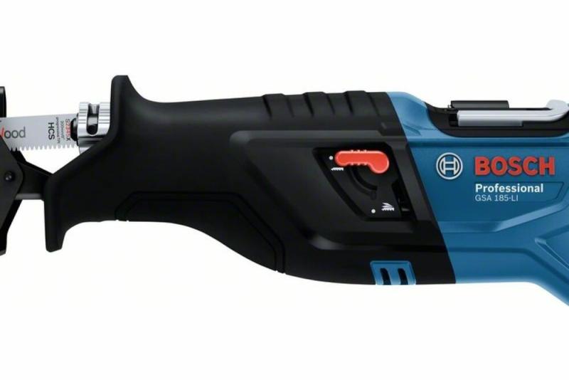 Акумуляторна шабельна пилка Bosch GSA 185-LI Solo (06016C0020) (без АКБ та ЗП), фото 4