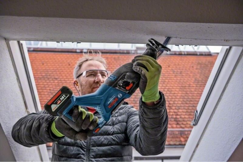Акумуляторна шабельна пилка Bosch GSA 185-LI Solo (06016C0020) (без АКБ та ЗП), фото 14