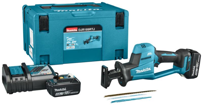 Акумуляторна шабельна пилка Makita LXT DJR189RTJ, фото 6