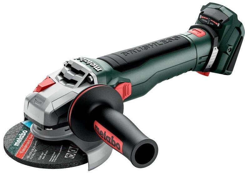 Акумуляторна кутова шліфувальна машина Metabo WB 18 LT BL 11-125 Quick (613054850) (без АКБ та ЗП), фото 10