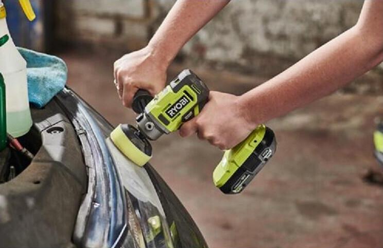 Машина полірувально-шліфувальна Ryobi RDP18-0 (Без АКБ та ЗП), фото 5