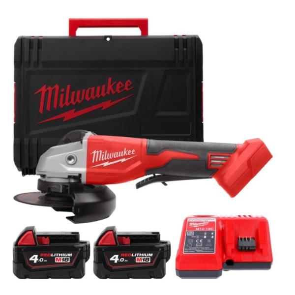 Акумуляторна кутова шліфмашина Milwaukee M18 BLSAG125XPD-402X (4933492646), фото 3