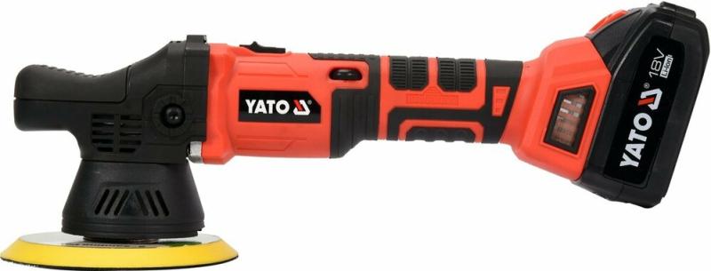 Полірувальна машина акумуляторна Yato YT-82920, фото 4