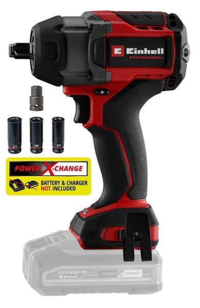 Акумуляторний гайкокрут Einhell Professional TP-CW 18/750-C Li BL-Solo (4510065) (без АКБ та ЗП), фото 6