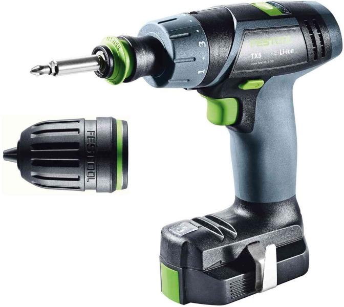 Акумуляторний дриль-шурупокрут Festool TXS 2.6-Plus (576101), фото 8