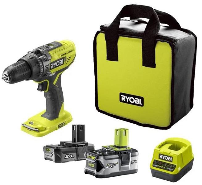 Акумуляторний шурупокрут Ryobi ONE+ R18PD3-242S (5133003820), фото 2