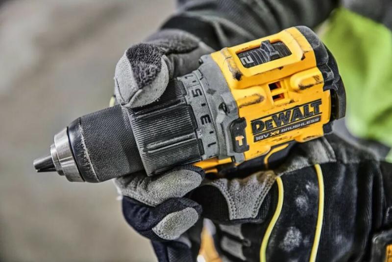 Дриль-шурупокрут акумуляторний безщітковий ударний DeWalt DCD805E1T, фото 3