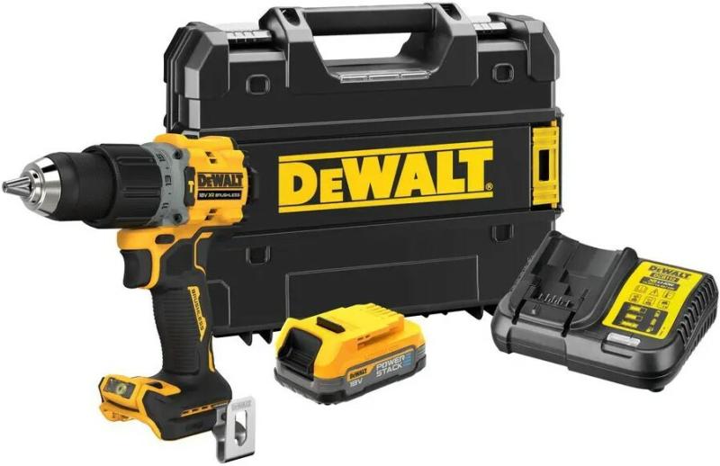 Дриль-шурупокрут акумуляторний безщітковий ударний DeWalt DCD805E1T, фото 10