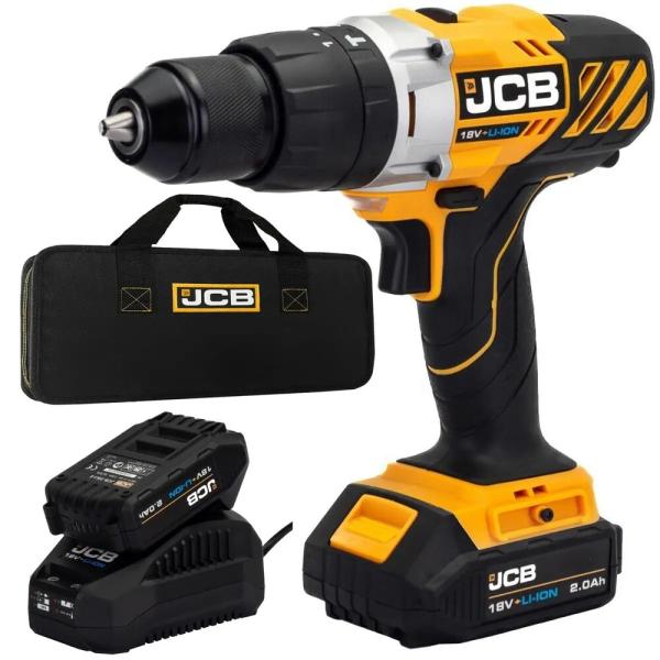 Дриль-шурупокрут JCB (JCB-18CD-BE) (57236), фото 8