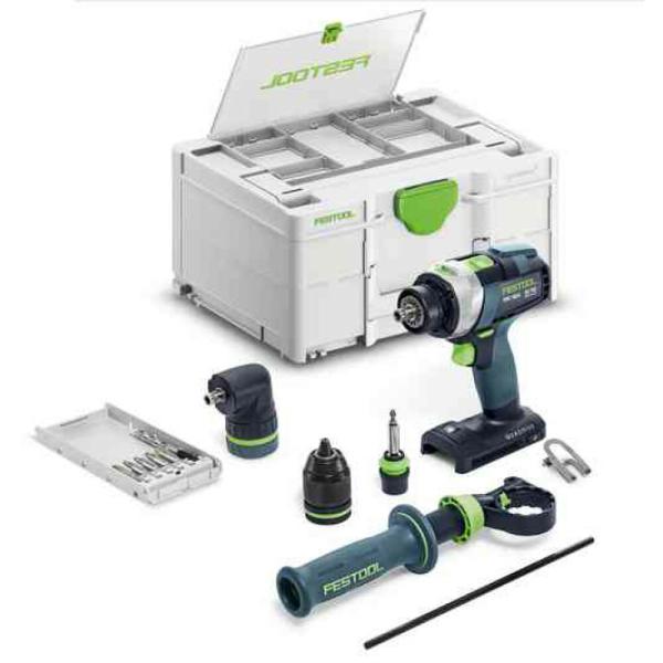 Акумуляторний шурупокрут FESTOOL QUADRIVE TPC 18/4 I-Basic-Set (без АКБ та ЗП), фото 3
