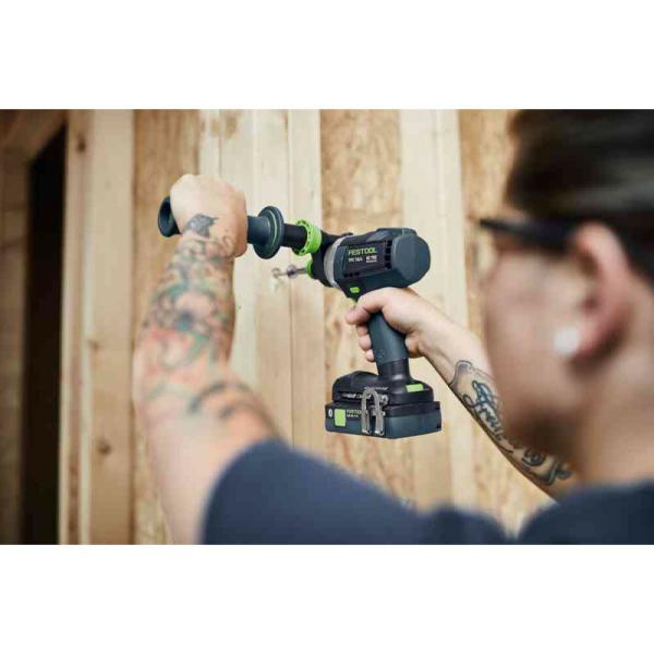 Акумуляторний шурупокрут FESTOOL QUADRIVE TPC 18/4 I-Basic-Set (без АКБ та ЗП), фото 5