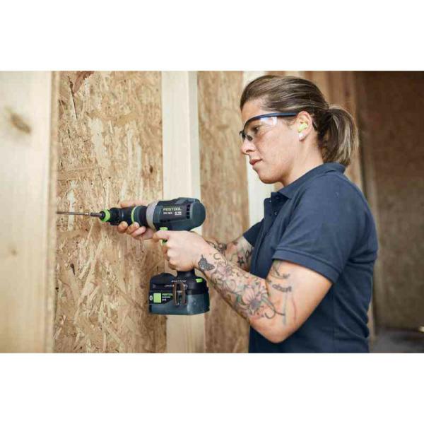 Акумуляторний шурупокрут FESTOOL QUADRIVE TPC 18/4 I-Basic-Set (без АКБ та ЗП), фото 6