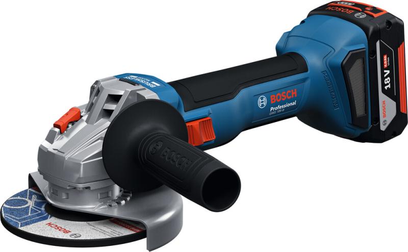 Акумуляторна кутова шліфмашина Bosch GWS 18V-8 (06019N9003)