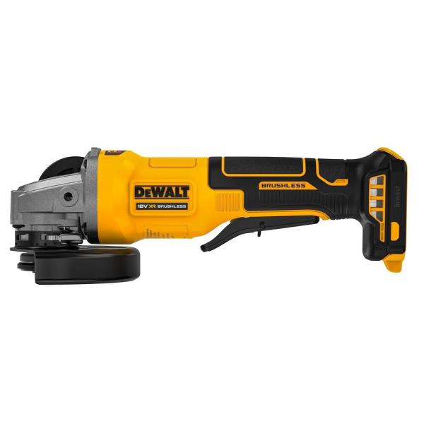 Акумуляторна кутова шліфмашина DeWALT (DCG408NT) (без АКБ та ЗП), фото 6