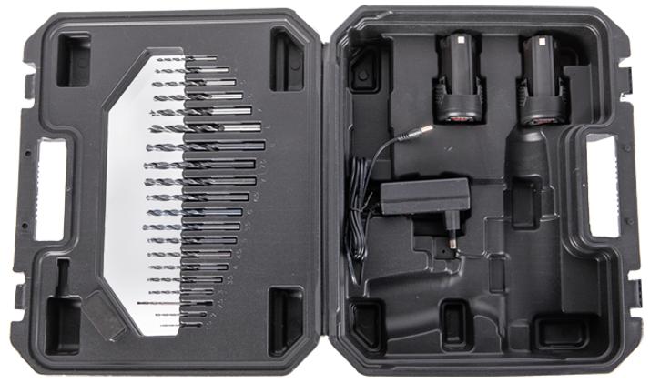 Шурупокрут акумуляторний Tekhmann TCD-12 S2 BS Kit (850977), фото 7